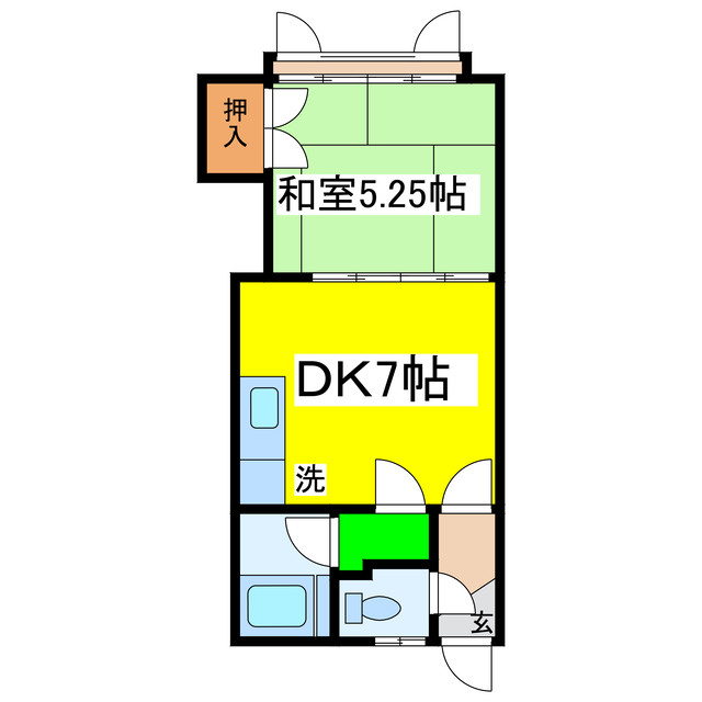 コーポ白蓮の間取り