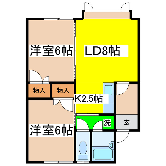 エンドウアウディの間取り