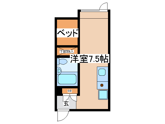 ロイヤルコーポの間取り