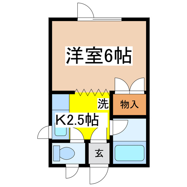 ハウス春の間取り