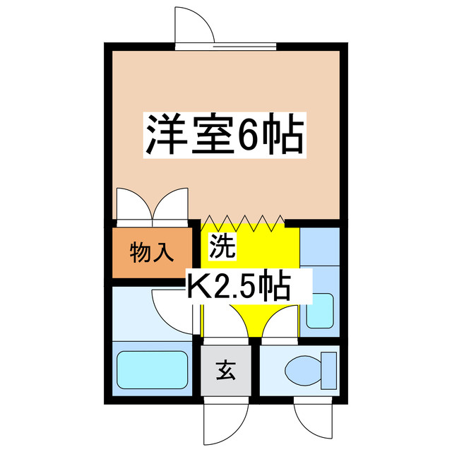 ハウス春の間取り