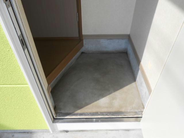 ハイムきもとの玄関