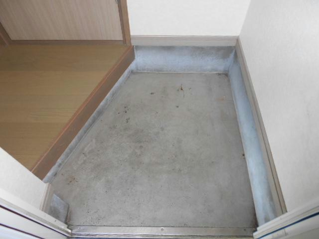 ハイムきもとの玄関