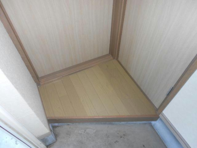 ハイムきもとの玄関