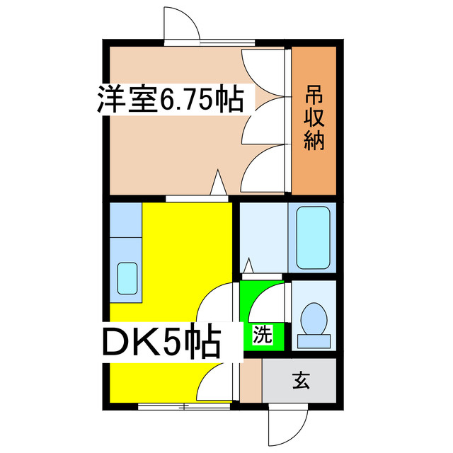 ハートカクテルの間取り
