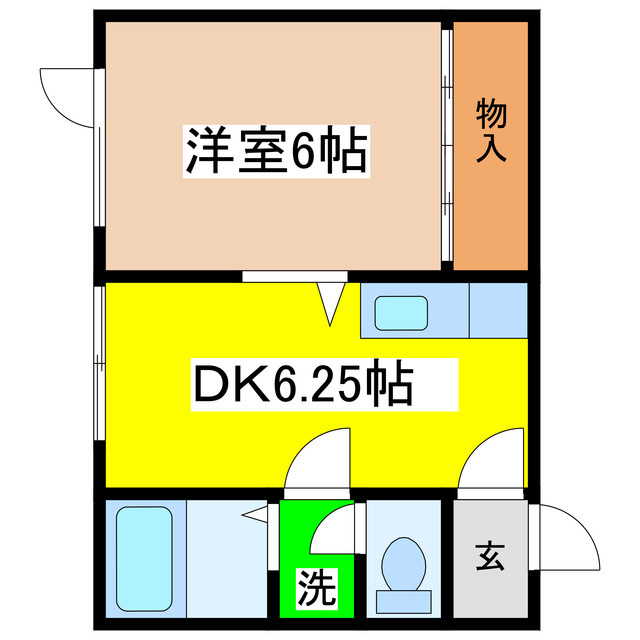 ハートカクテルの間取り