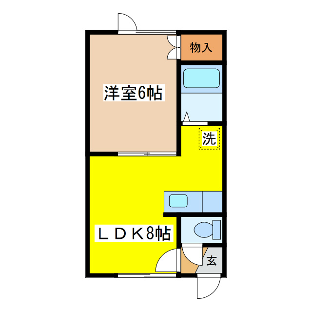 シップスシェリーの間取り