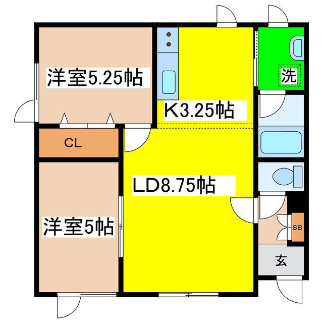 誉の間取り