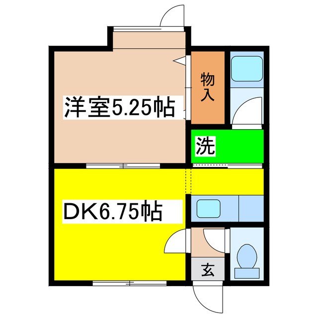 ハイツあいうえおの間取り
