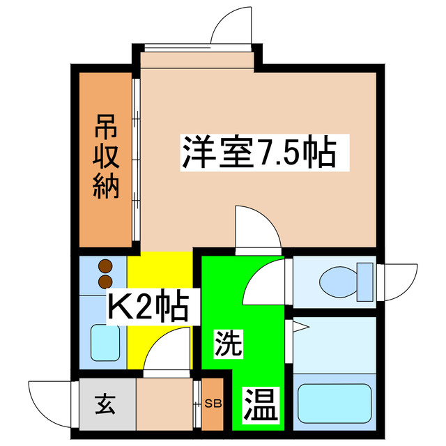 Ｇｒｅｅｎ　ｃｏｕｒｔの間取り