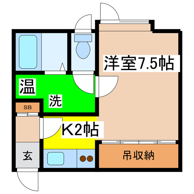 Ｇｒｅｅｎ　ｃｏｕｒｔの間取り