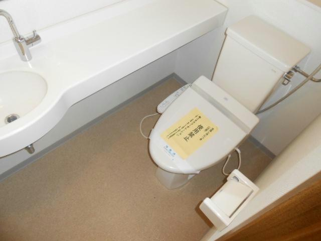 芦野マンション４号棟のトイレ