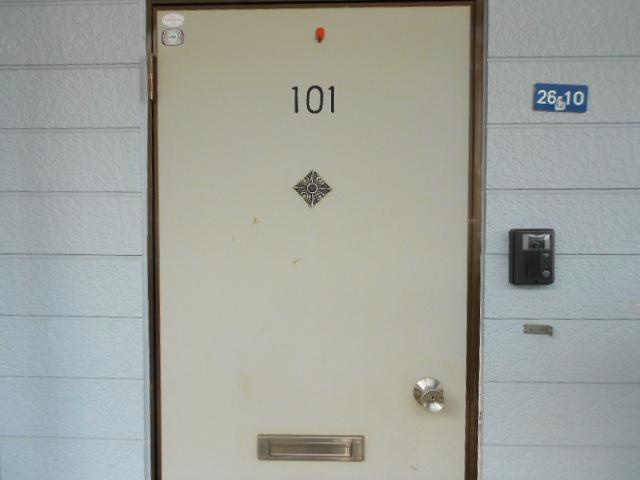 レジデンス２１の玄関