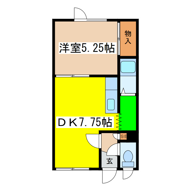 グリーンハウス（光陽）の間取り