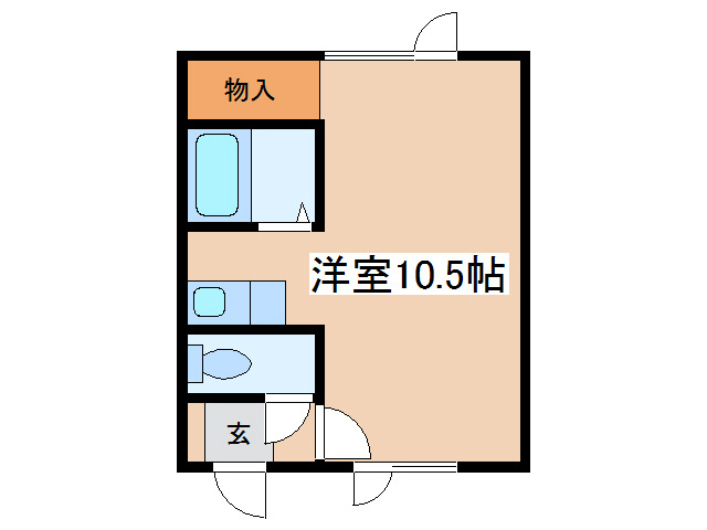 サルート文苑の間取り