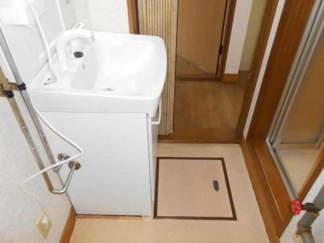 カーサモデラートの洗面所