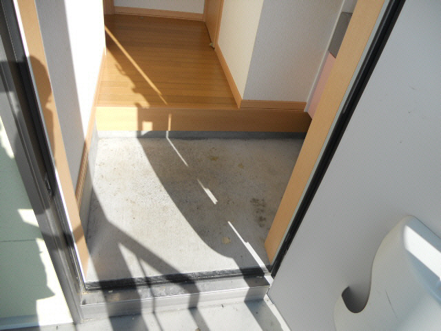 スパークルレイの玄関