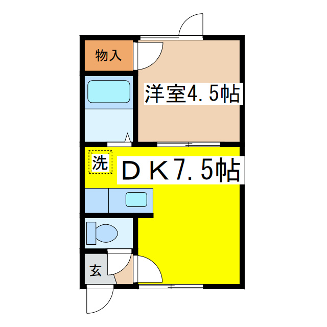 ファーストハイツの間取り