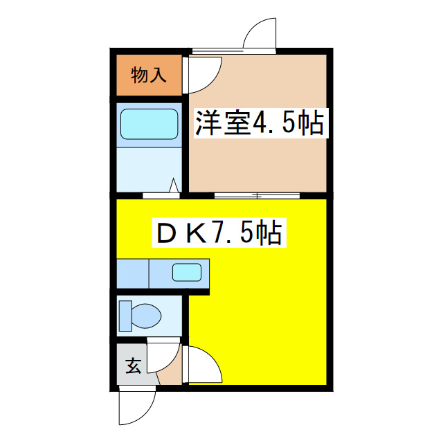 ファーストハイツの間取り