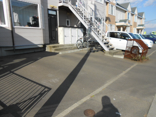 ラメールの駐車場