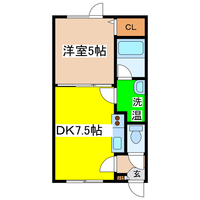 ｂｉｓｃｕｉｔ（ビスケット）の間取り