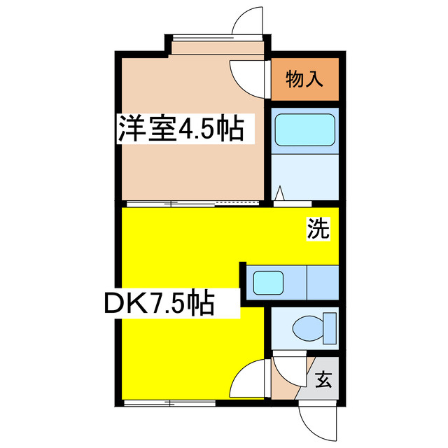 ８トレジャーの間取り