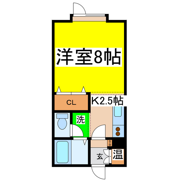 ファーブル８８の間取り