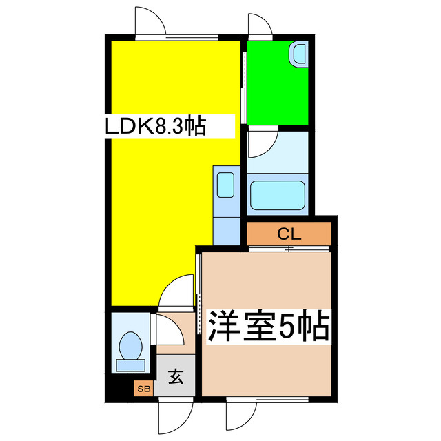 レジデンス東陽の間取り