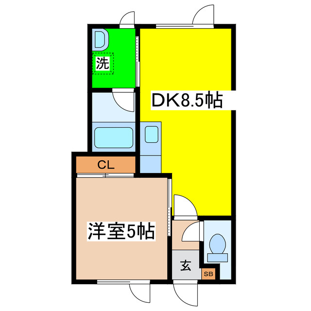 レジデンス東陽の間取り