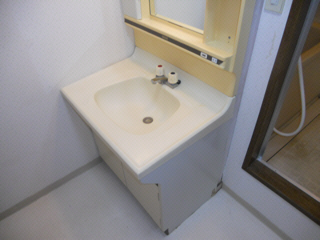 月田マンションの洗面所