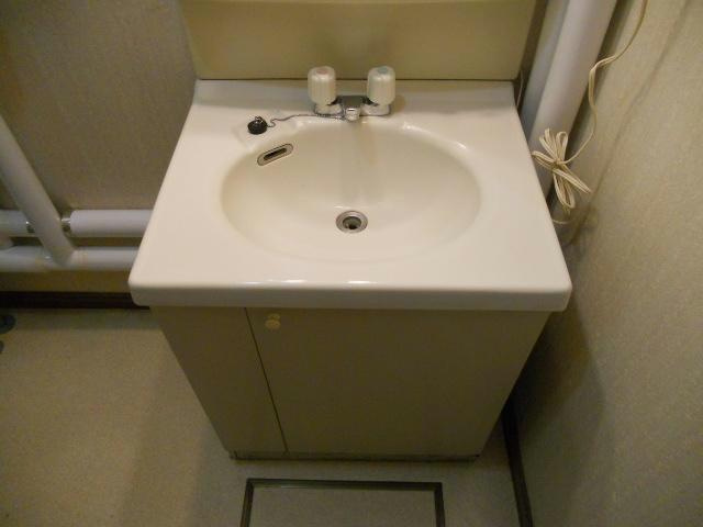 コーポサンシティの洗面所