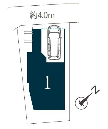 仲介手数料無料　横浜市磯子区森６丁目の区画図