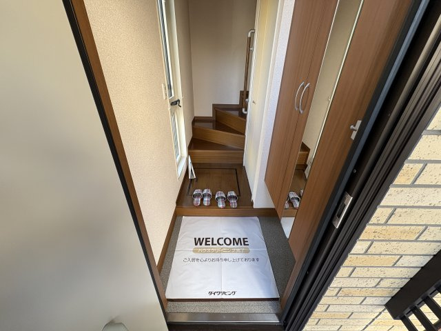 アウグーリオカーサの玄関