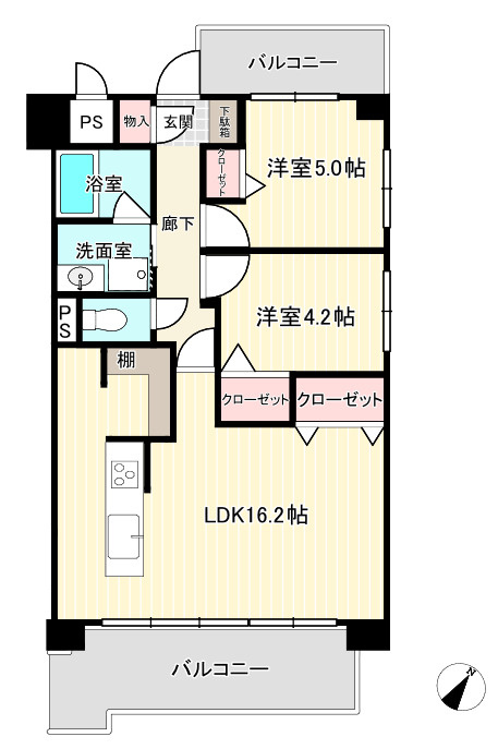 【間取り】の画像