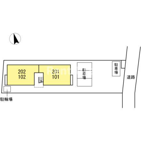 キーウエストフェレロの区画図