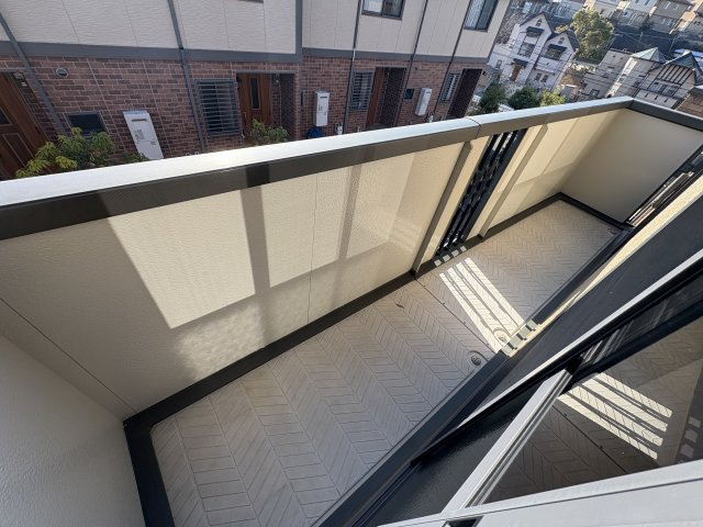 パークハイム壱番館　Ｃ棟のバルコニー