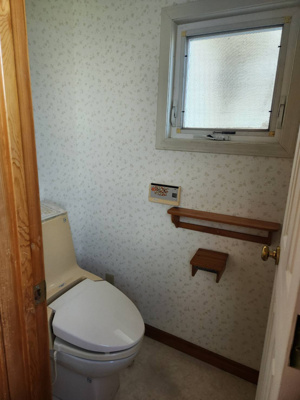 【トイレ】 | ガレージ付平屋住宅