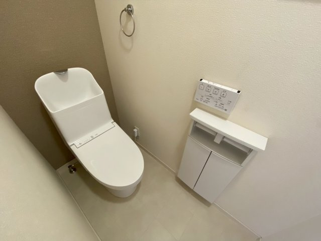 菱池町のトイレ|ゆったりとした空間のトイレです