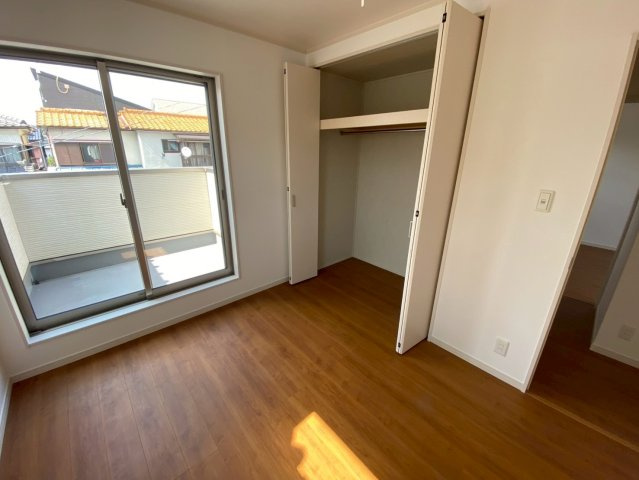 菱池町の寝室|落ち着いて過ごせるお部屋なので、寝室にいかがでしょうか