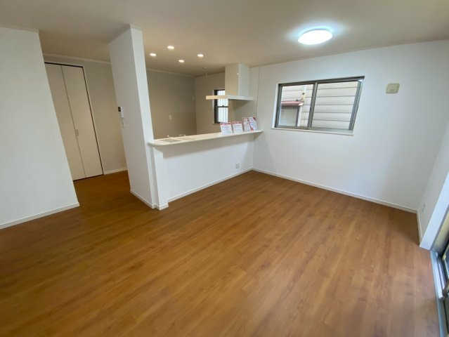 菱池町の居間・リビング|使いやすいリビングです