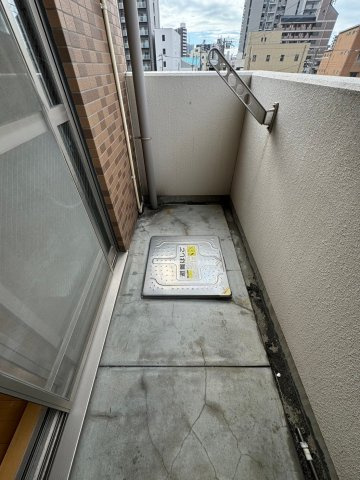 サムティ阿波座Lussoのバルコニー