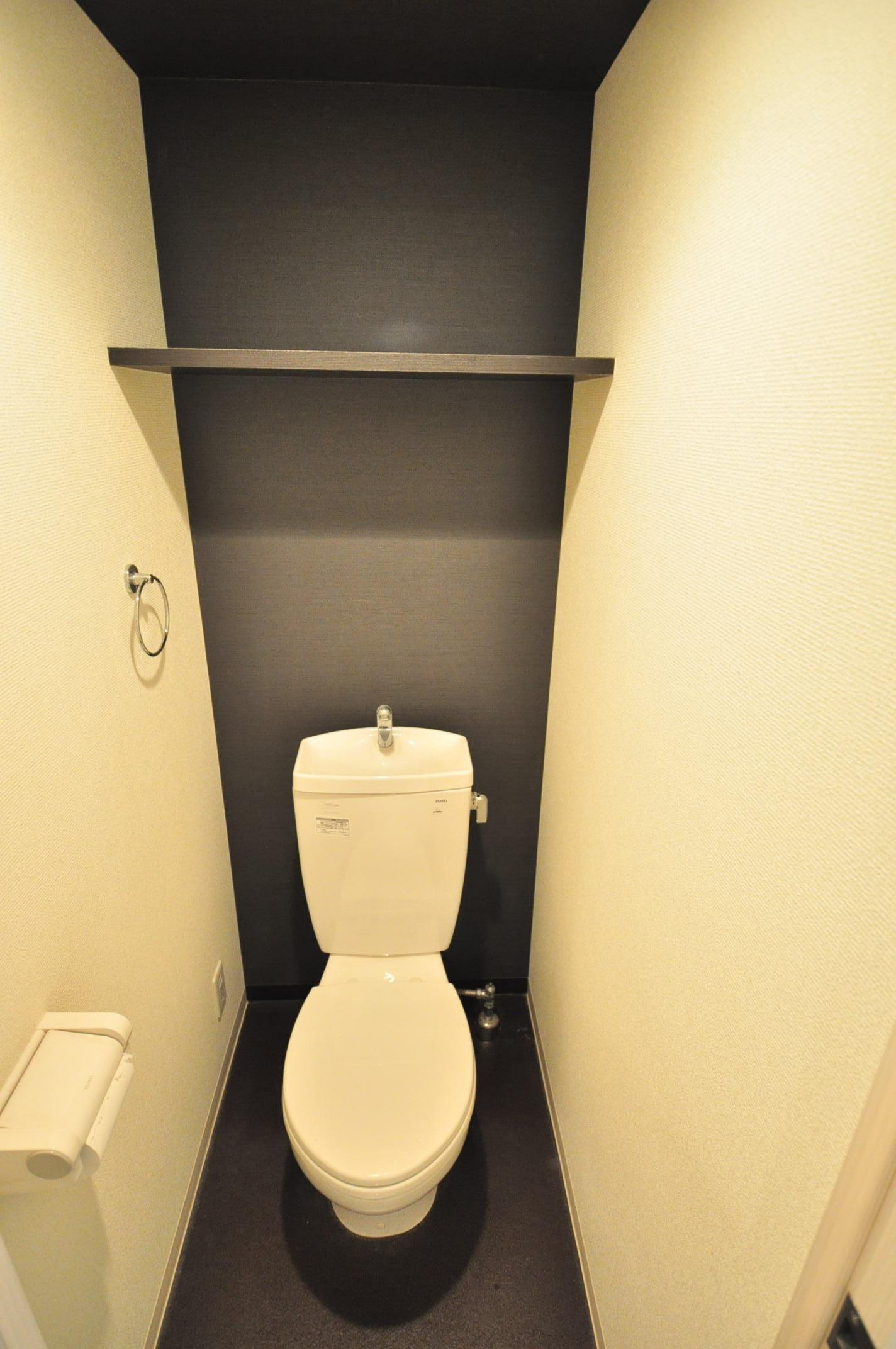 大阪市都島区片町１丁目の賃貸マンションのトイレ