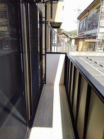 シーサイド西ノ浜Ｃ棟のバルコニー