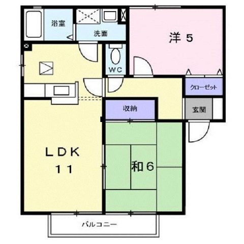 シーサイド西ノ浜Ｃ棟の間取り