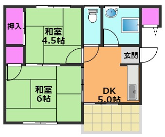 【間取り】 | 暁マンション