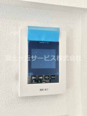 【セキュリティ】 | 沼津市岡宮 新築一戸建て 2号棟 | TVモニター付きインターフォンです