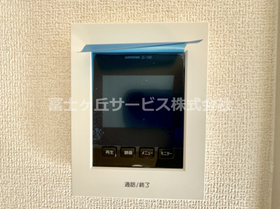 【防犯設備】 | 牧之原市細江 7期 新築一戸建て 2号棟 | TV付インターフォン