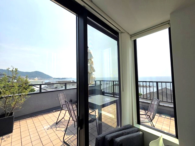 海一望！リゾートハウス　セカンドハウスの展望|お部屋から海を臨む