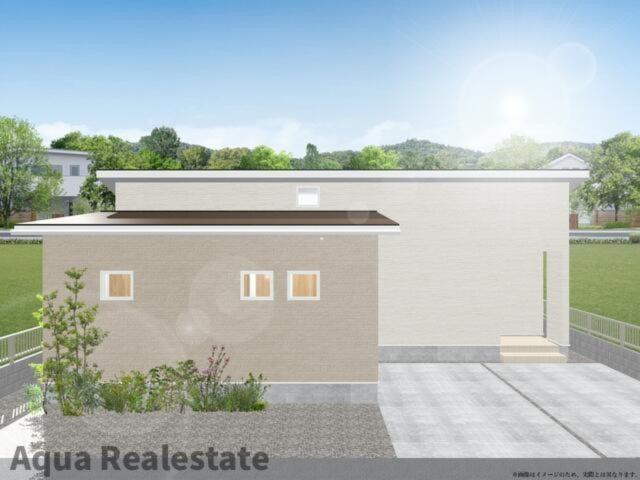 丸亀市飯山町川原の新築一戸建の完成予想図|外観の完成予想図です