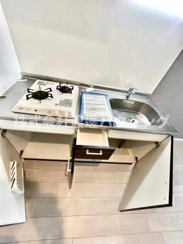 V-ランコルトル吹田のキッチン|キッチン下収納